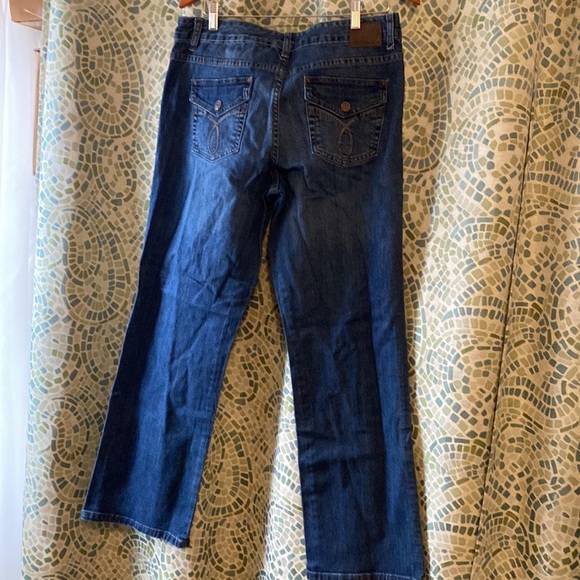 Calvin Klein Lean Boot Jeans 16 - Picture 9 of 9